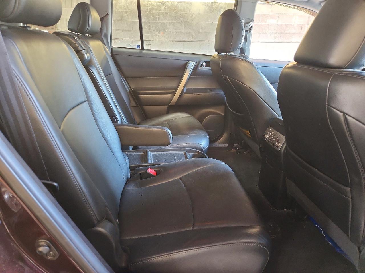 2013 Toyota Highlander Se Purple vin: 5TDBK3EH7DS248249