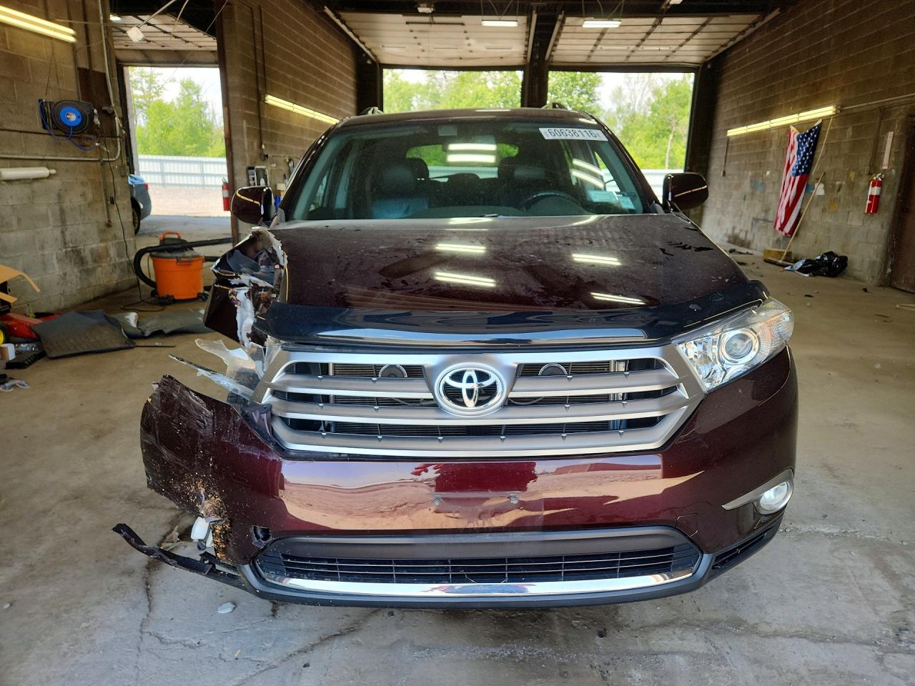 2013 Toyota Highlander Se Purple vin: 5TDBK3EH7DS248249