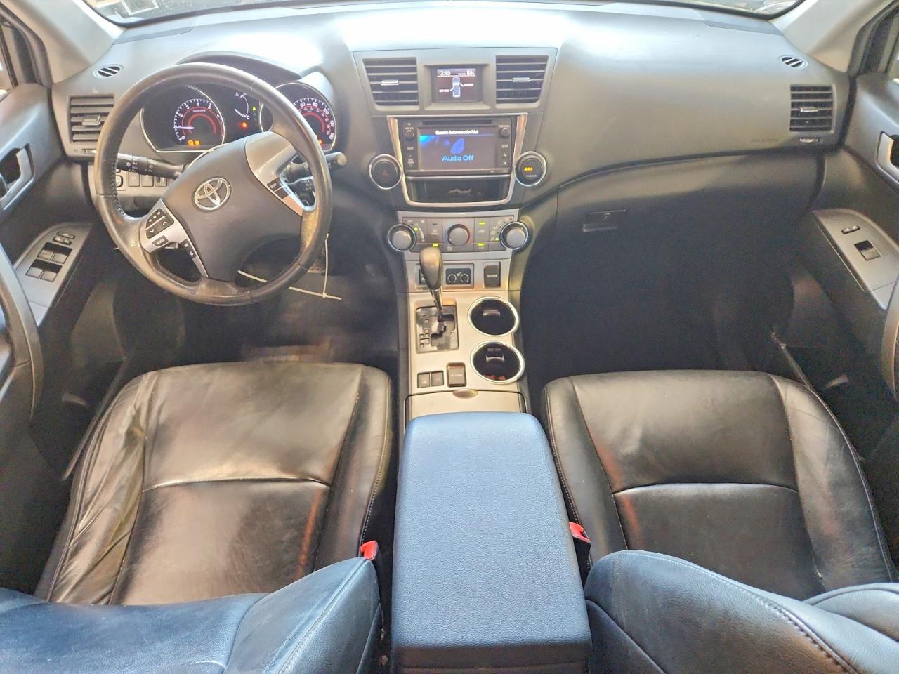 2013 Toyota Highlander Se Purple vin: 5TDBK3EH7DS248249