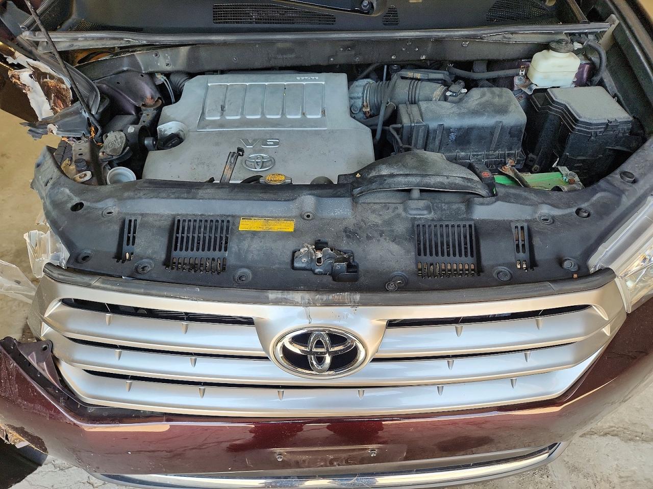 2013 Toyota Highlander Se Purple vin: 5TDBK3EH7DS248249