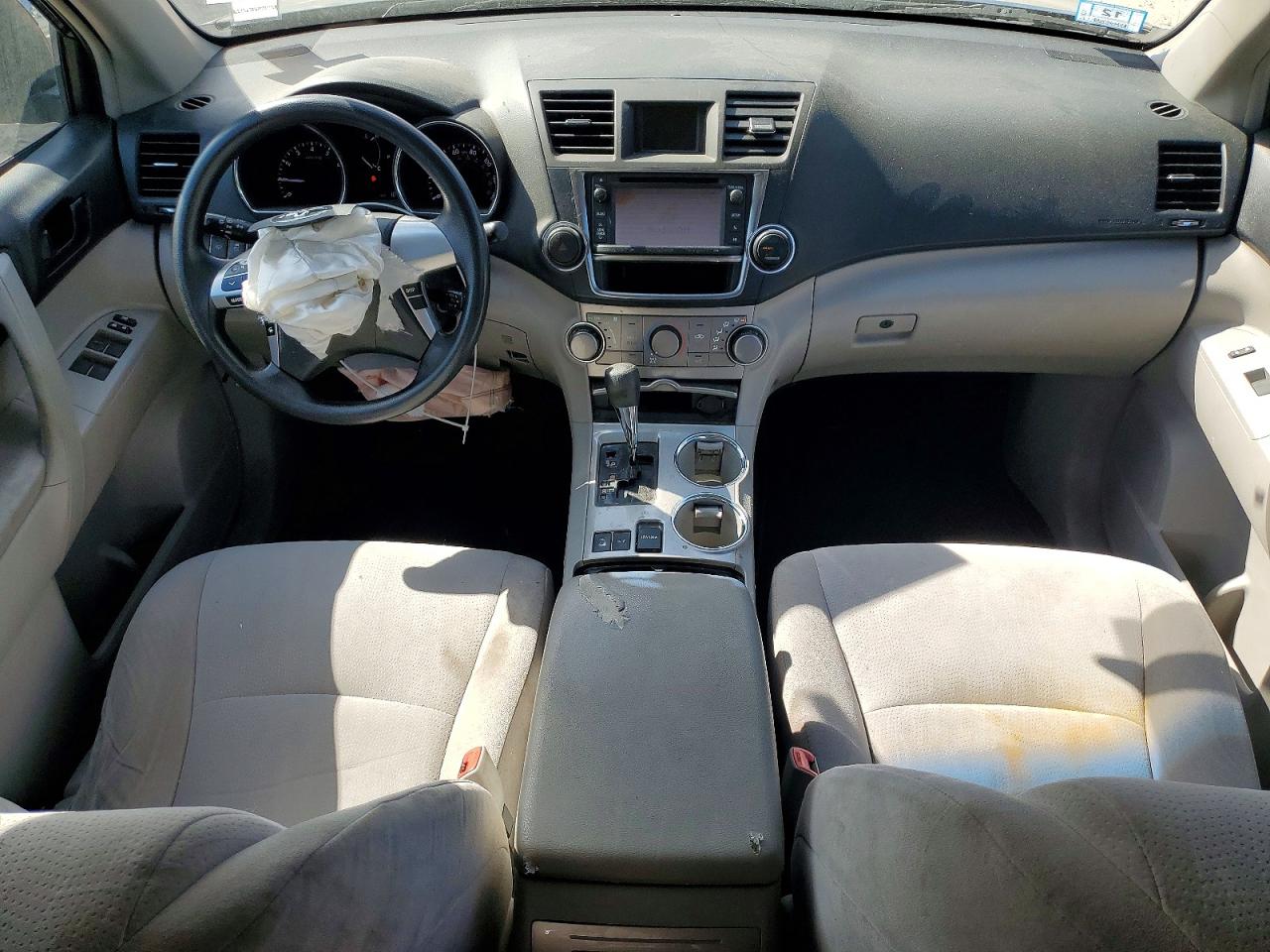 2013 Toyota Highlander Base Black vin: 5TDBK3EH7DS254794