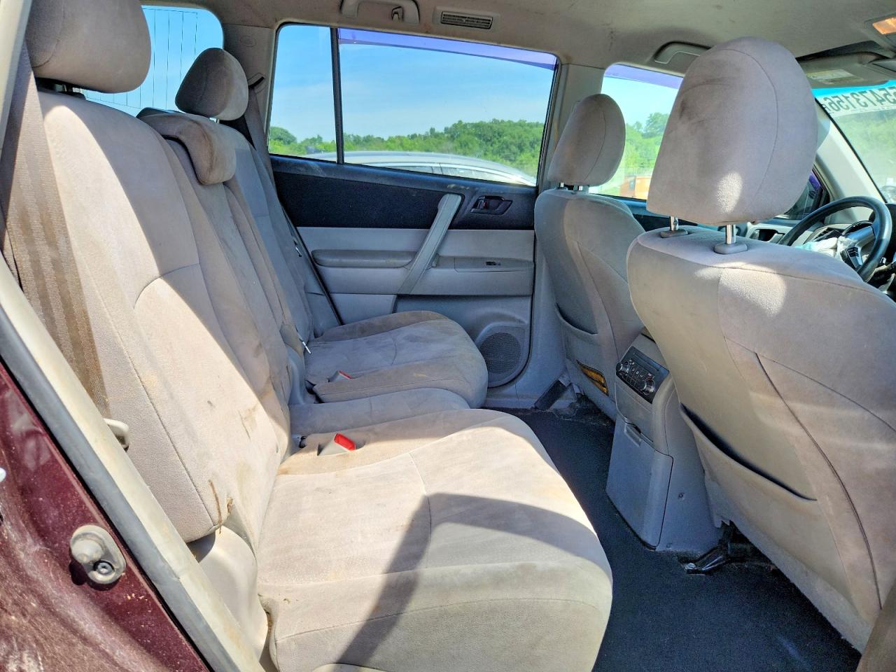 2013 Toyota Highlander Base Purple vin: 5TDBK3EH7DS270316