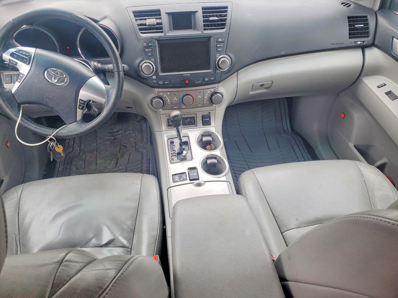 2011 Toyota Highlander Base Серый vin: 5TDBK3EH8BS069697