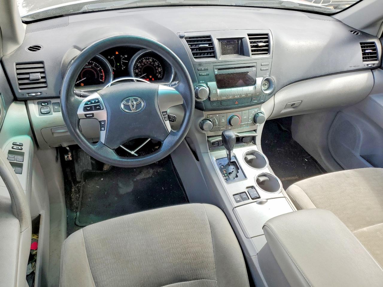 2011 Toyota Highlander Base Gray vin: 5TDBK3EH8BS082224