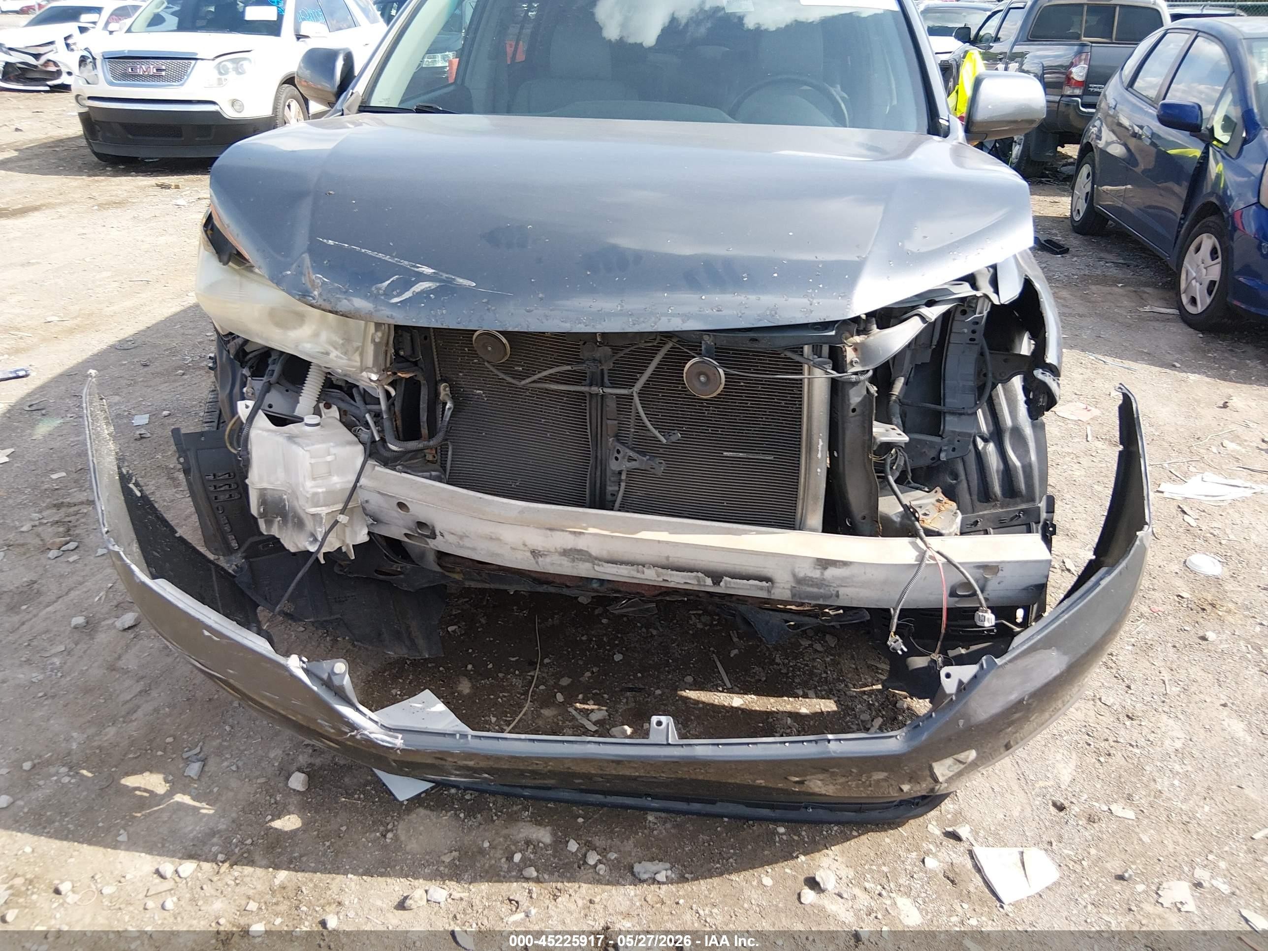 2011 Toyota Highlander Se V6 Gray vin: 5TDBK3EH8BS087973