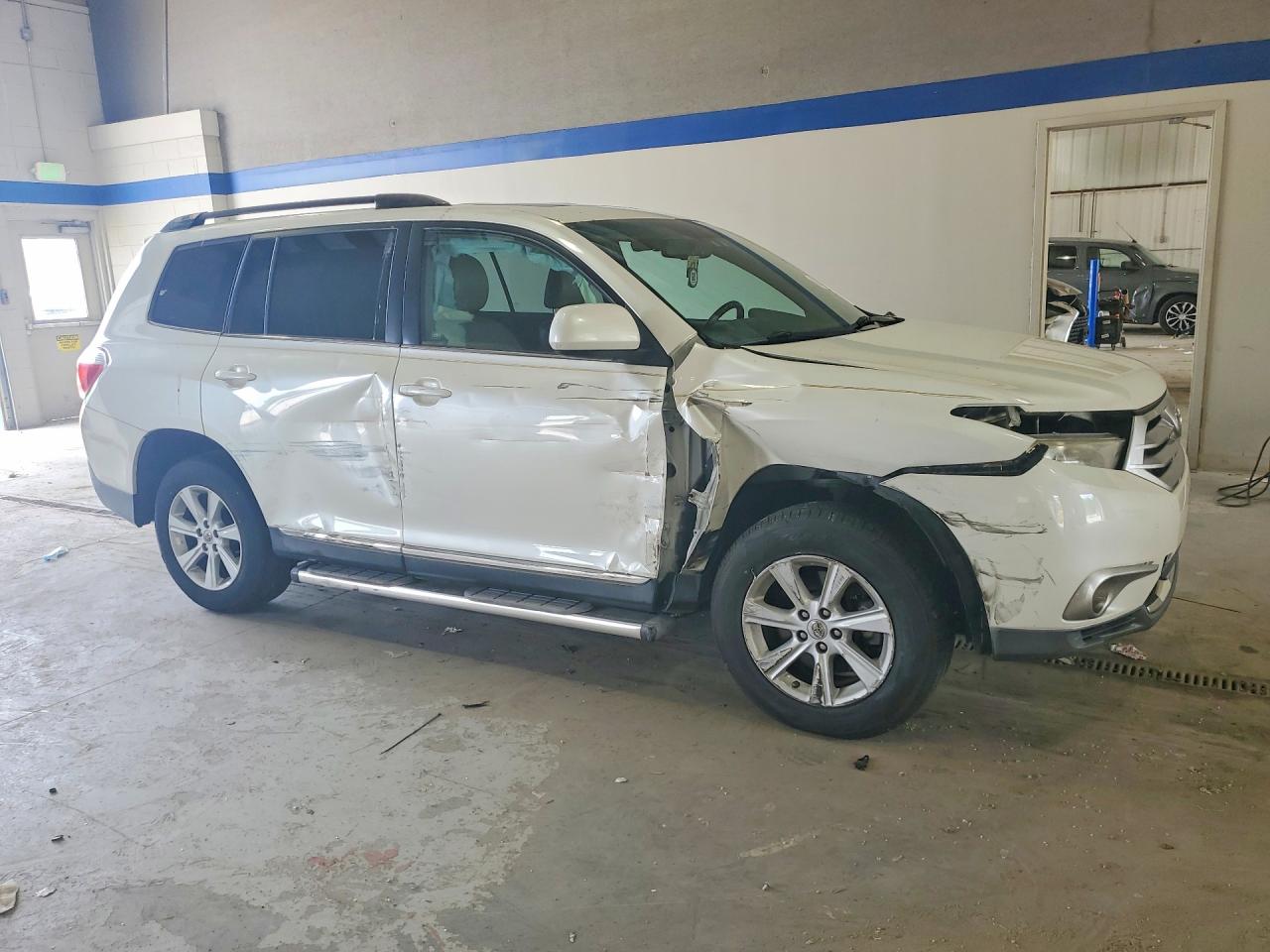 2012 Toyota Highlander Se White vin: 5TDBK3EH8CS094519