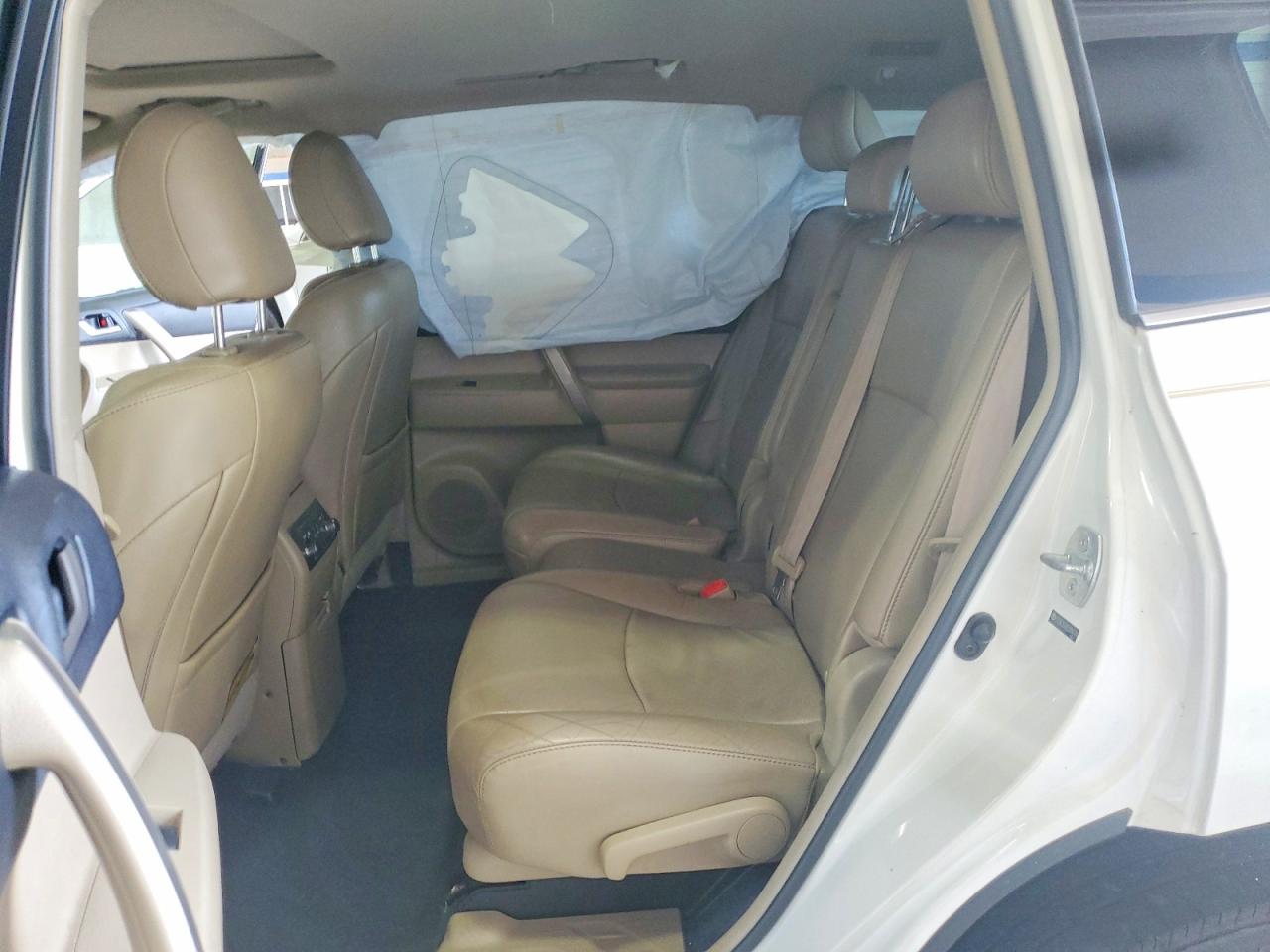 2012 Toyota Highlander Se White vin: 5TDBK3EH8CS094519