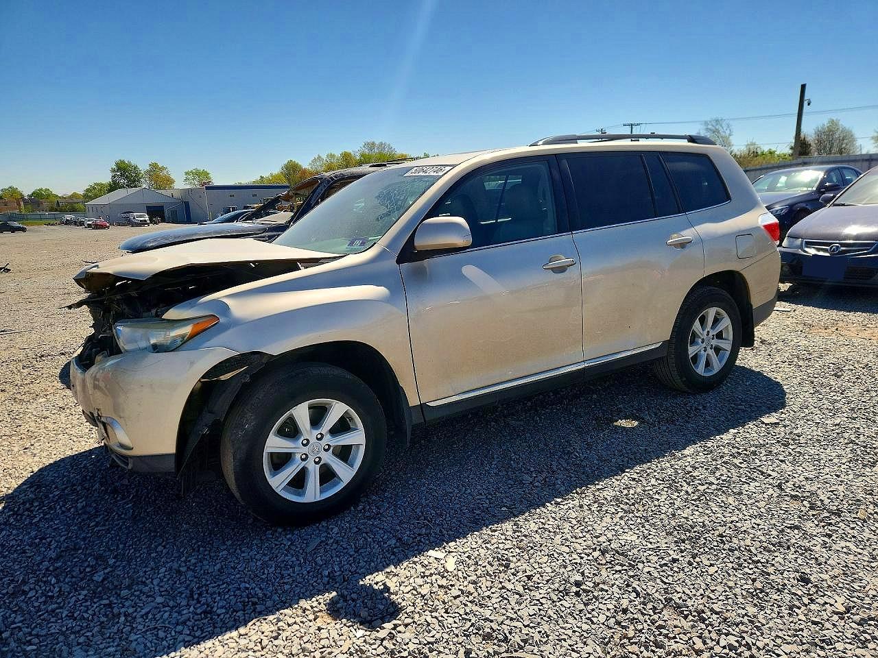2012 Toyota Highlander Se Gold vin: 5TDBK3EH8CS147591