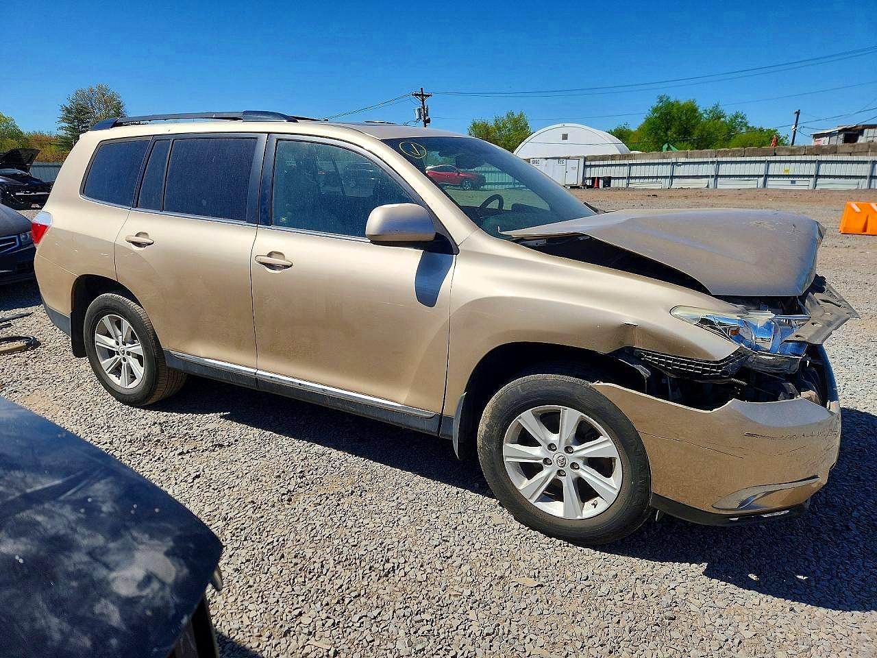 2012 Toyota Highlander Se Gold vin: 5TDBK3EH8CS147591
