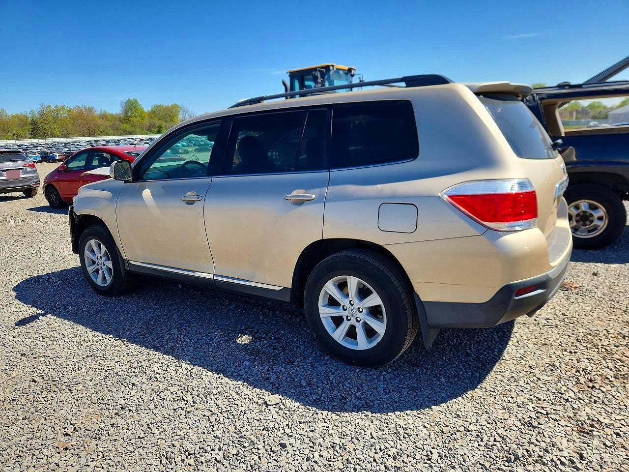 2012 Toyota Highlander Se Gold vin: 5TDBK3EH8CS147591