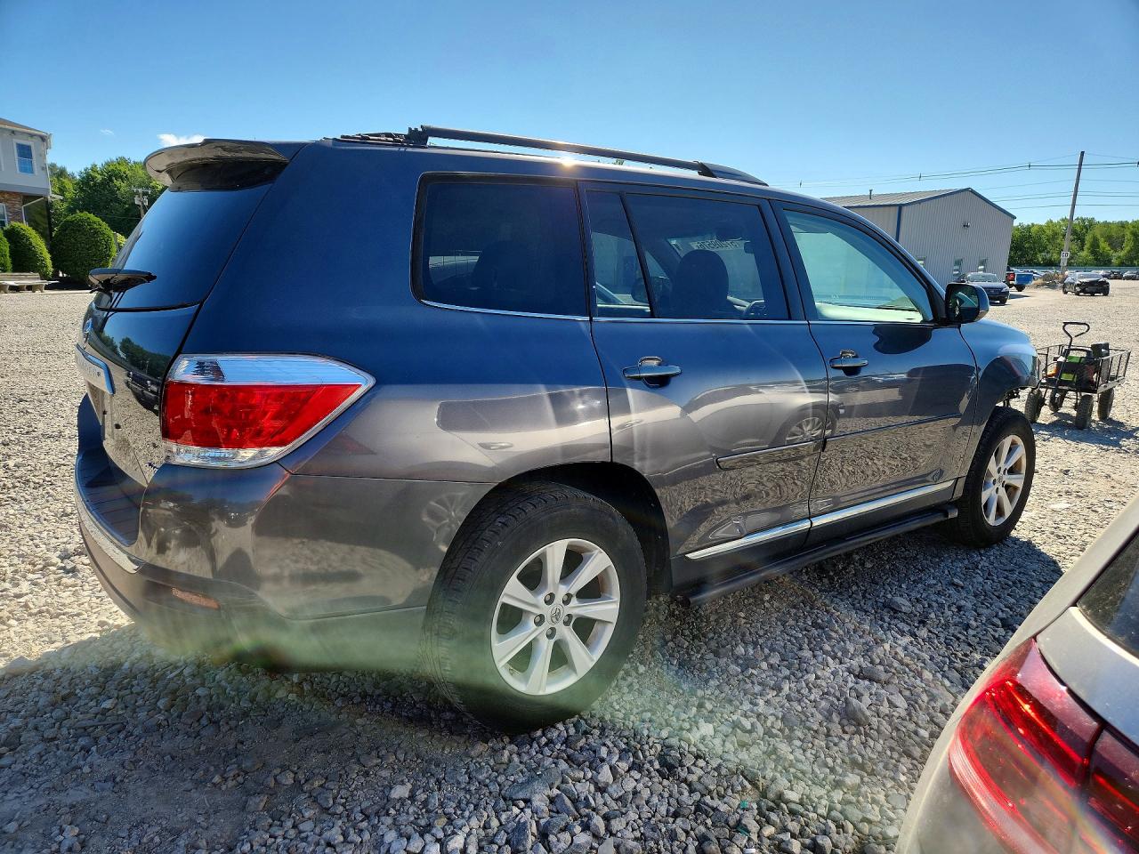 2013 Toyota Highlander Plus Gray vin: 5TDBK3EH8DS197361