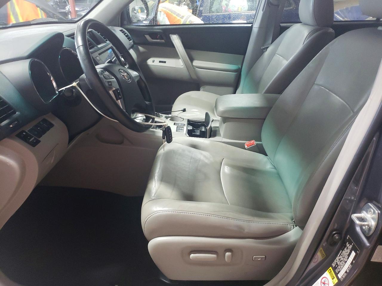 2012 Toyota Highlander Se Gray vin: 5TDBK3EH9CS157241