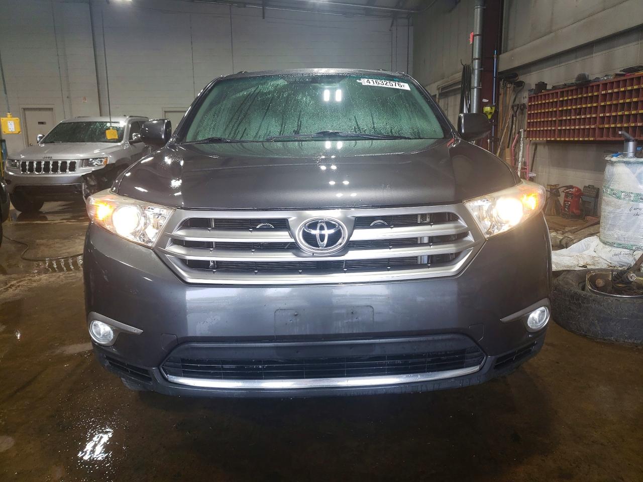2012 Toyota Highlander Se Gray vin: 5TDBK3EH9CS157241