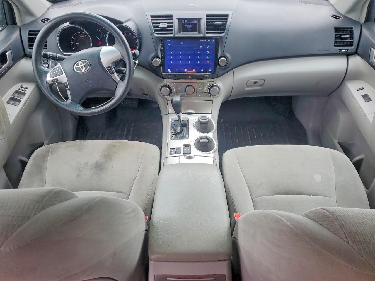 2012 Toyota Highlander Base Gray vin: 5TDBK3EH9CS167400