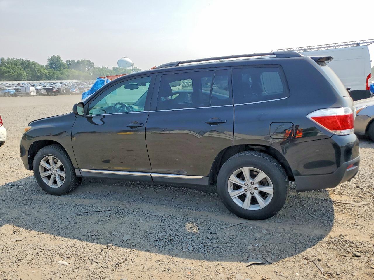 2012 Toyota Highlander Se Черный vin: 5TDBK3EH9CS172189