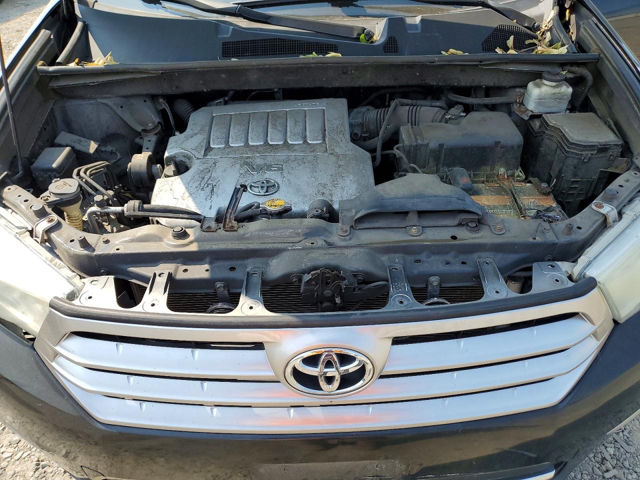 2012 Toyota Highlander Se Черный vin: 5TDBK3EH9CS172189