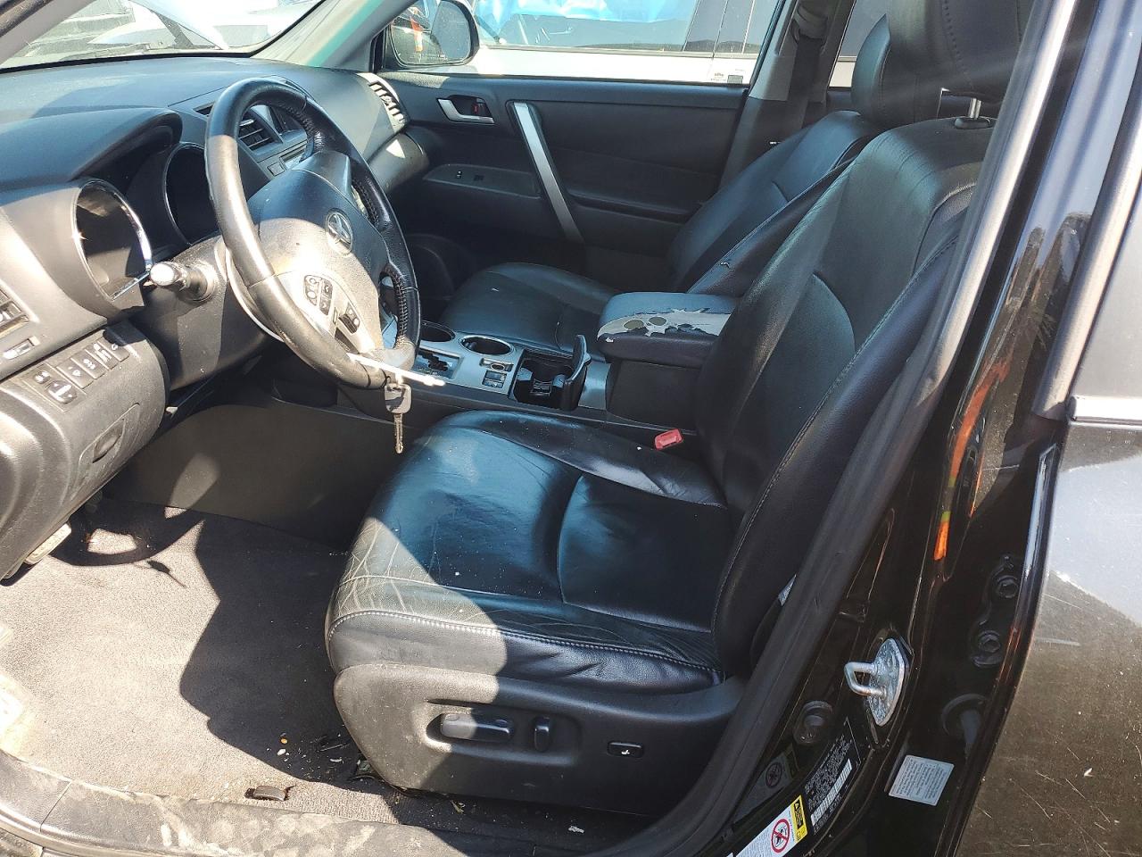 2012 Toyota Highlander Se Черный vin: 5TDBK3EH9CS172189