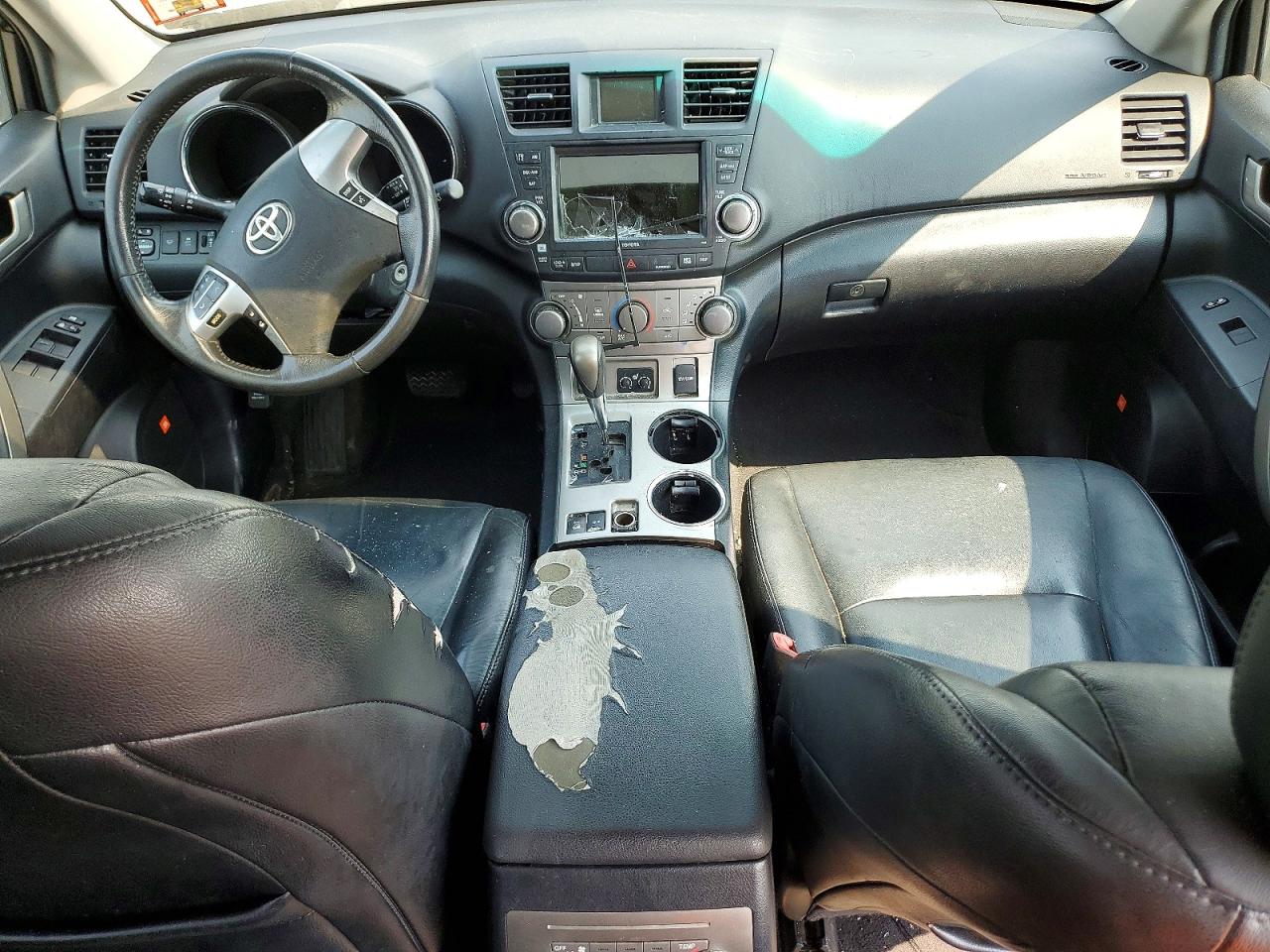 2012 Toyota Highlander Se Черный vin: 5TDBK3EH9CS172189