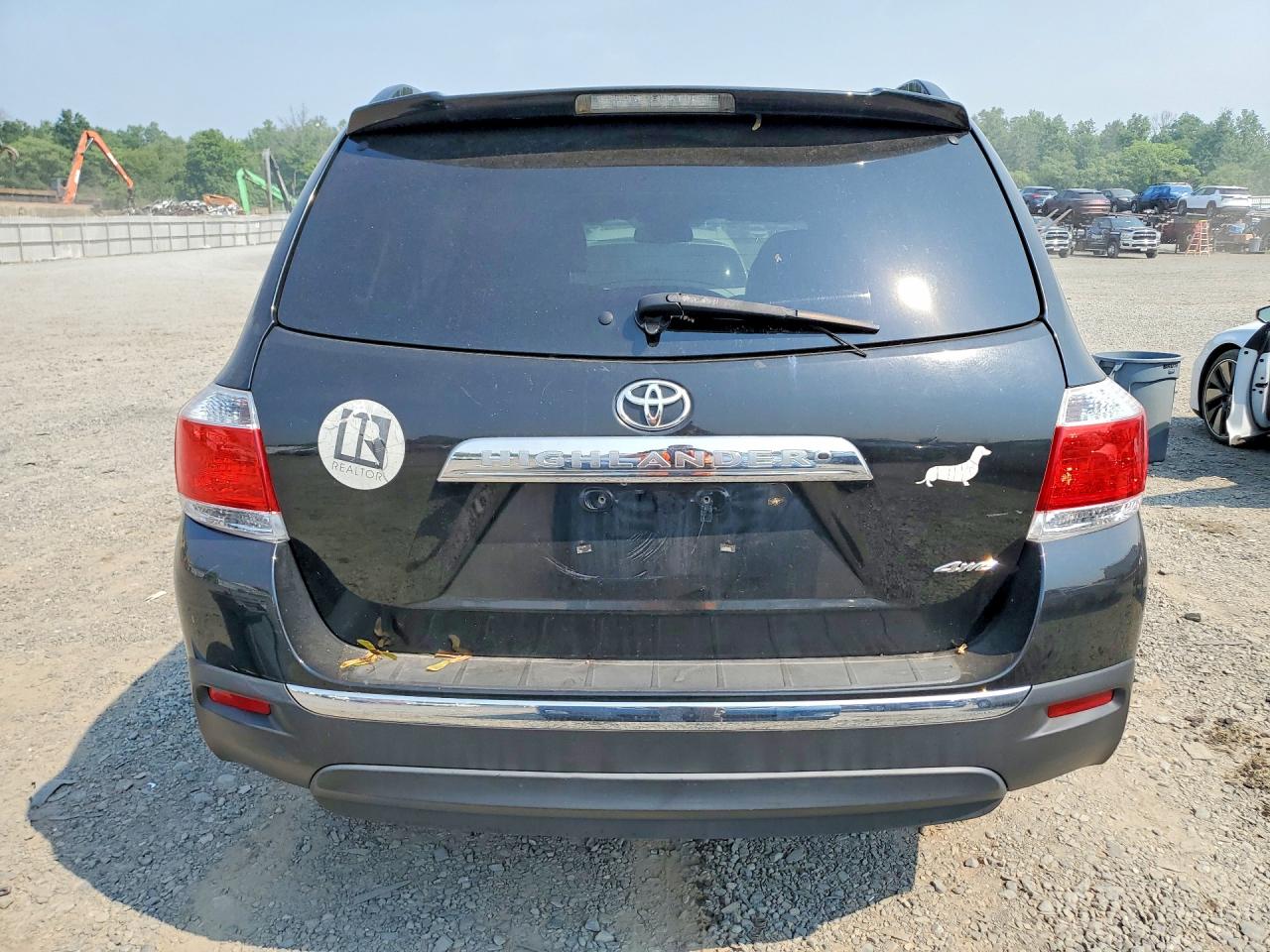 2012 Toyota Highlander Se Черный vin: 5TDBK3EH9CS172189