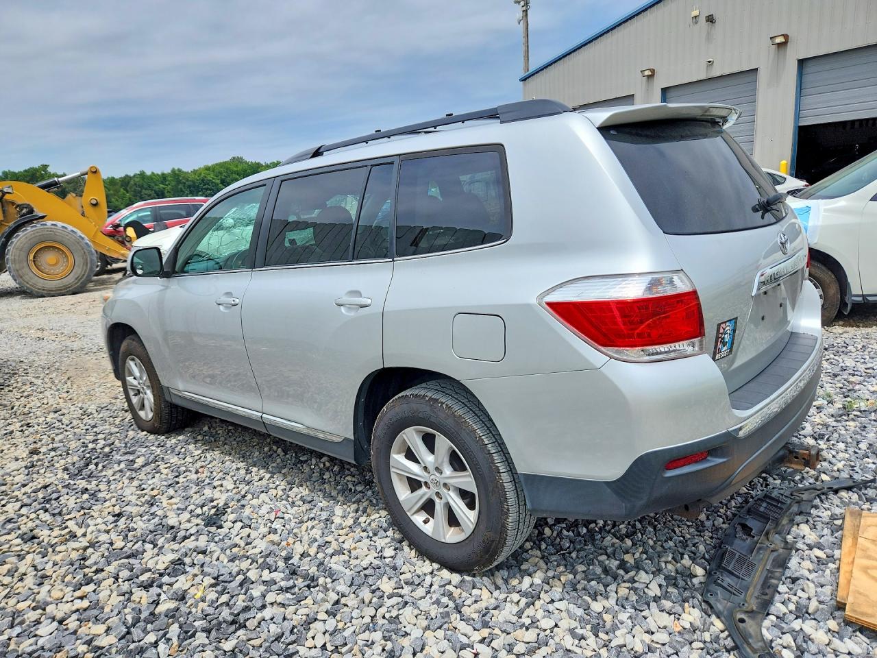 2013 Toyota Highlander Se Silver vin: 5TDBK3EH9DS184053