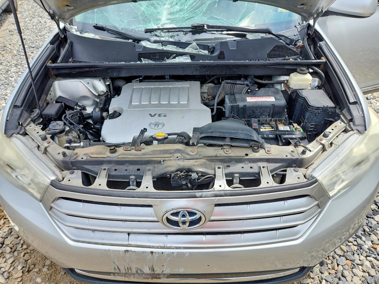2013 Toyota Highlander Se Silver vin: 5TDBK3EH9DS184053