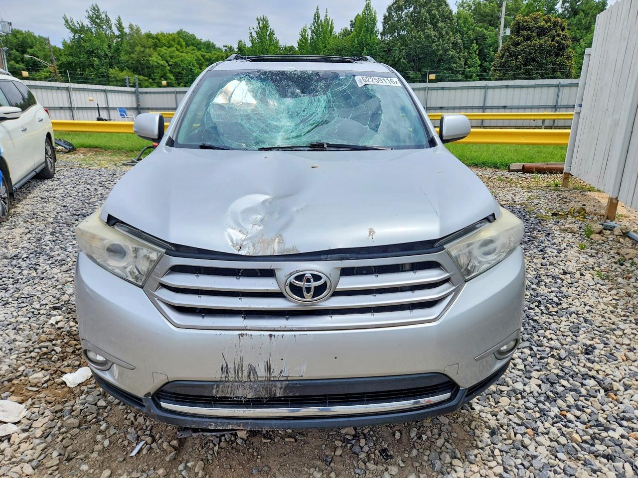 2013 Toyota Highlander Se Silver vin: 5TDBK3EH9DS184053