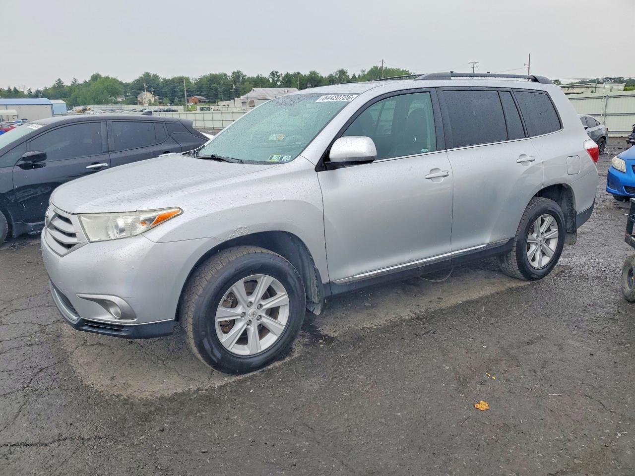 2013 Toyota Highlander Se Silver vin: 5TDBK3EH9DS199068