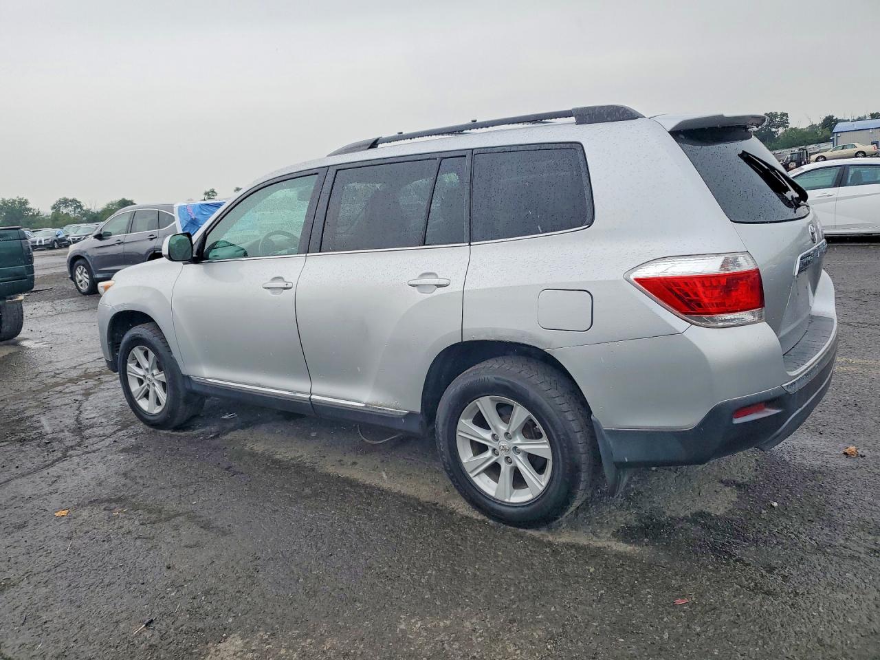 2013 Toyota Highlander Se Silver vin: 5TDBK3EH9DS199068