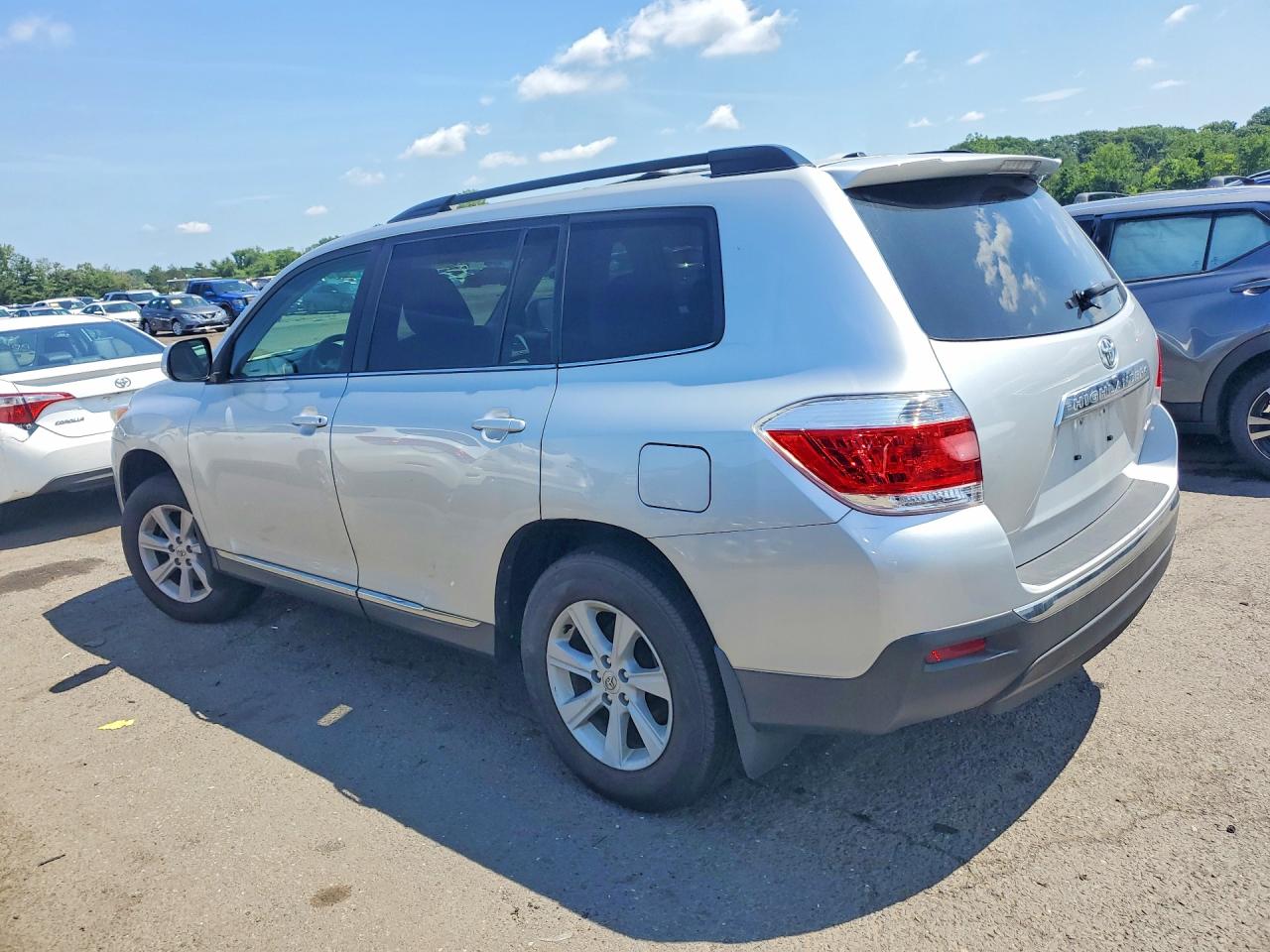 2013 Toyota Highlander Se Silver vin: 5TDBK3EH9DS205287