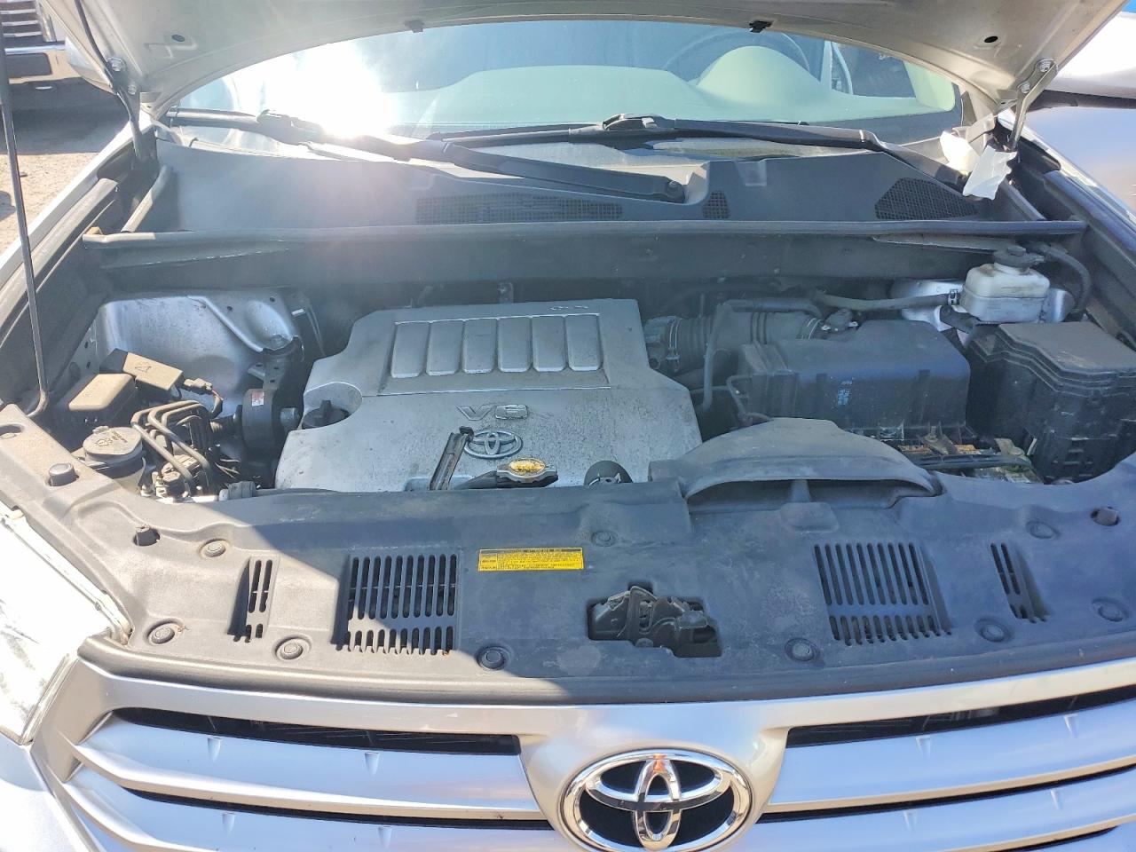 2013 Toyota Highlander Se Silver vin: 5TDBK3EH9DS205287