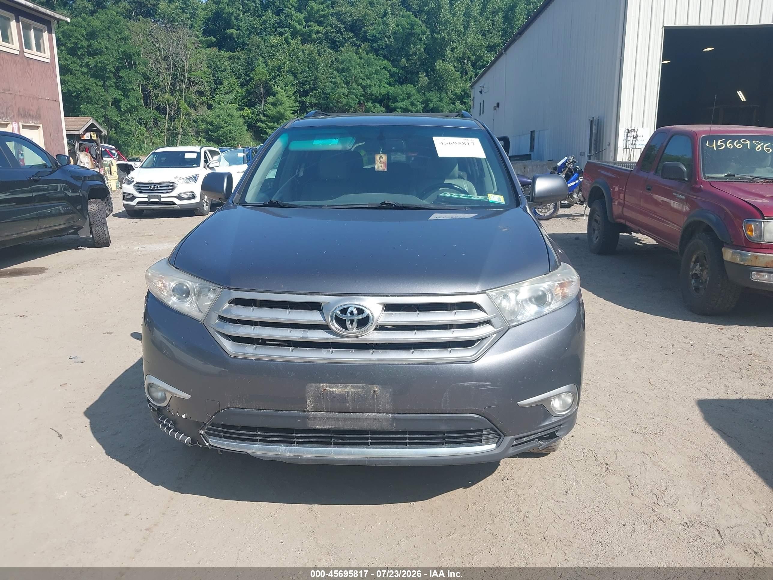 2013 Toyota Highlander Se V6 Black vin: 5TDBK3EH9DS230416