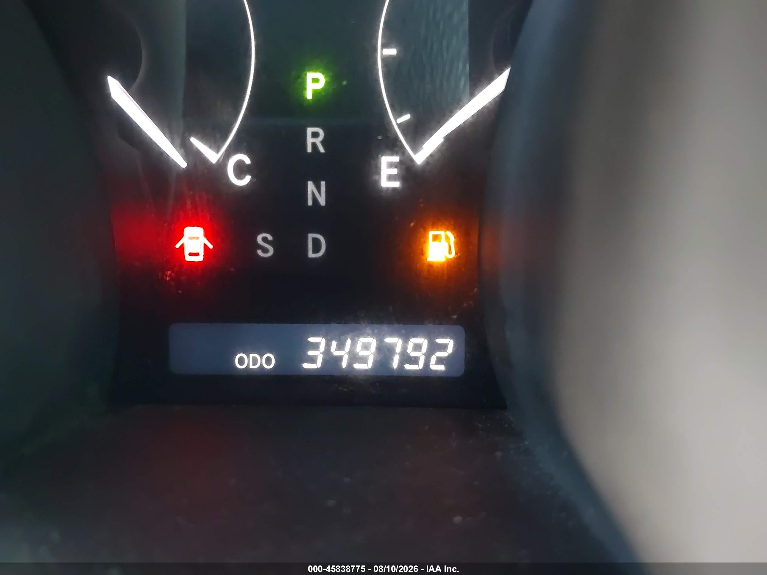 2010 Toyota Highlander Base V6 Красный vin: 5TDBK3EHXAS017227