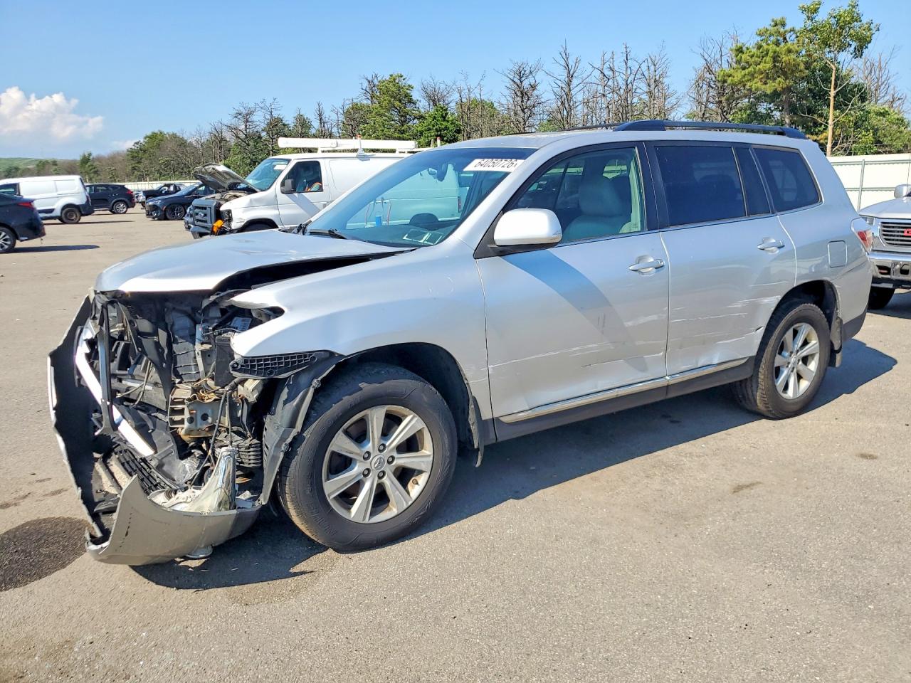 2011 Toyota Highlander Se Silver vin: 5TDBK3EHXBS069376