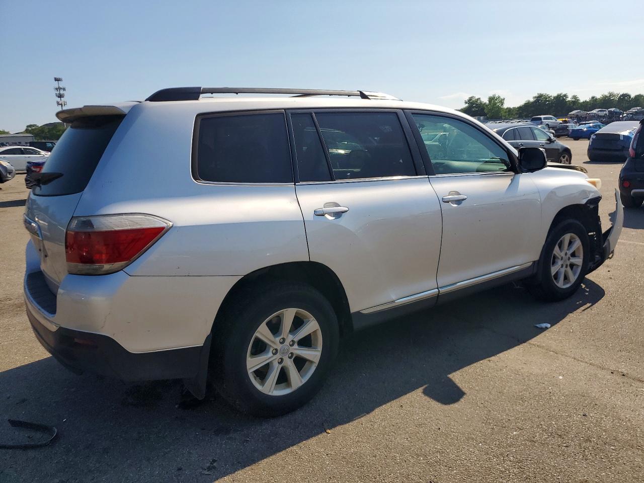 2011 Toyota Highlander Se Silver vin: 5TDBK3EHXBS069376