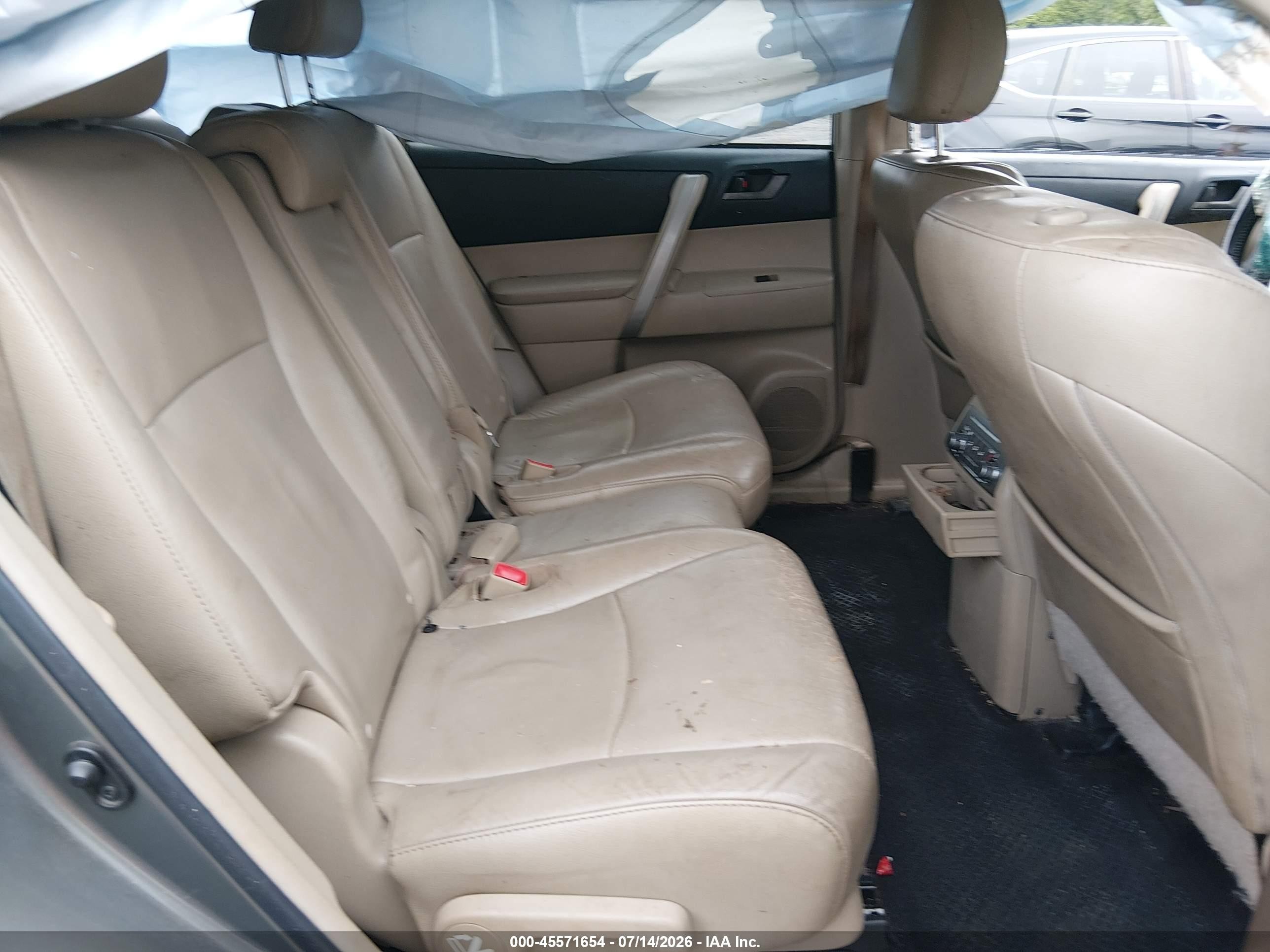 2012 Toyota Highlander Se V6 Green vin: 5TDBK3EHXCS105942