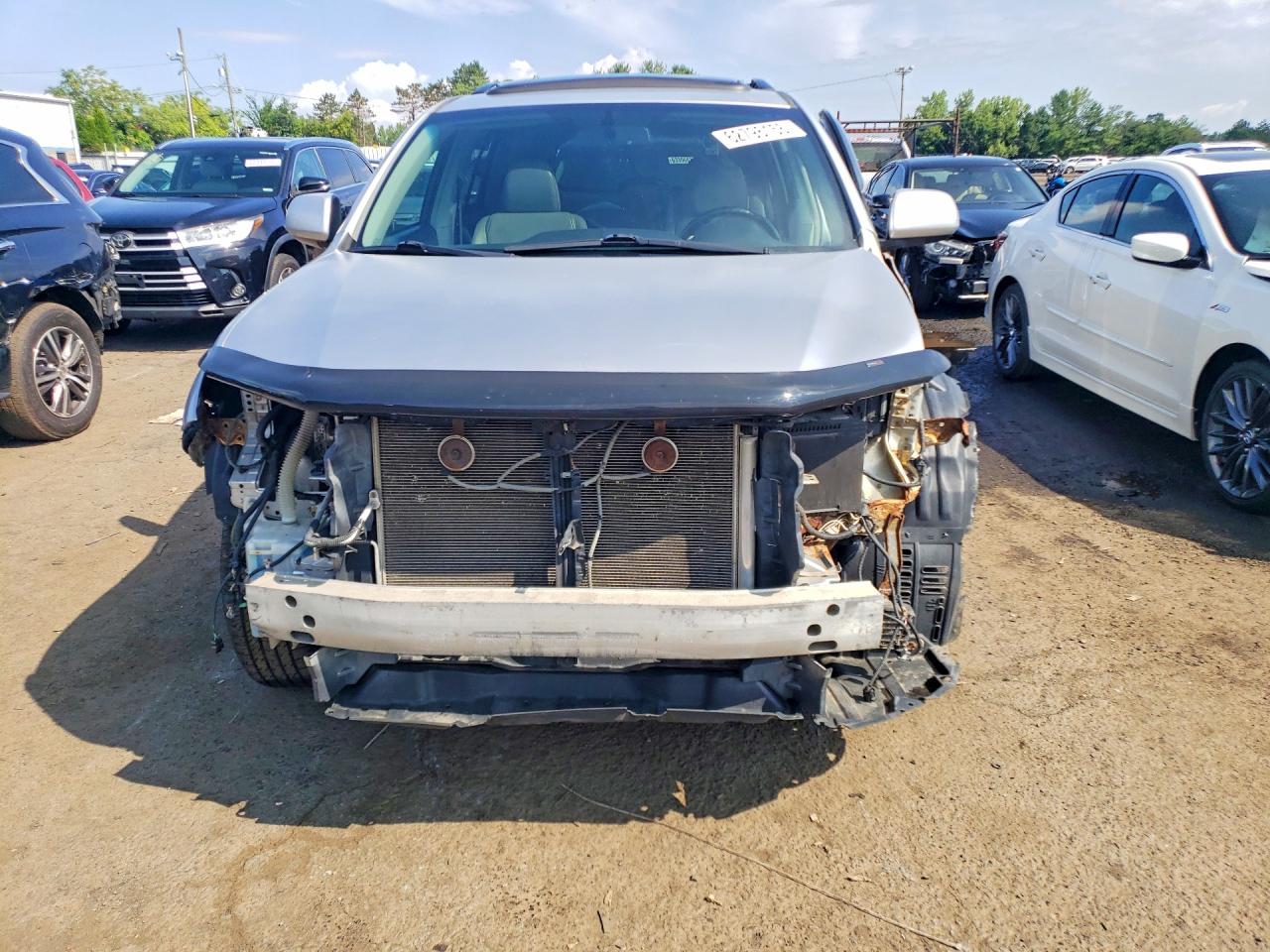 2012 Toyota Highlander Se Silver vin: 5TDBK3EHXCS107691