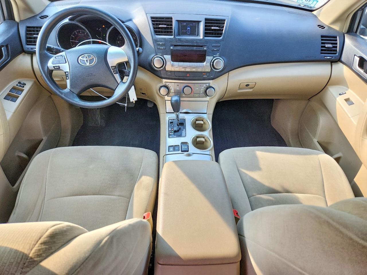 2012 Toyota Highlander Base Green vin: 5TDBK3EHXCS116200