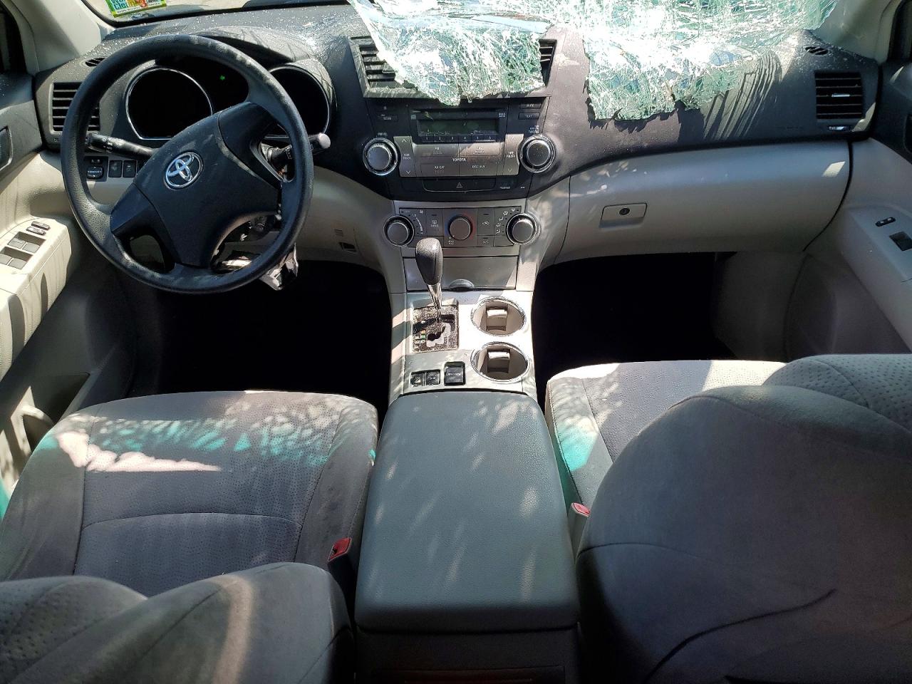 2012 Toyota Highlander Base Charcoal vin: 5TDBK3EHXCS123938