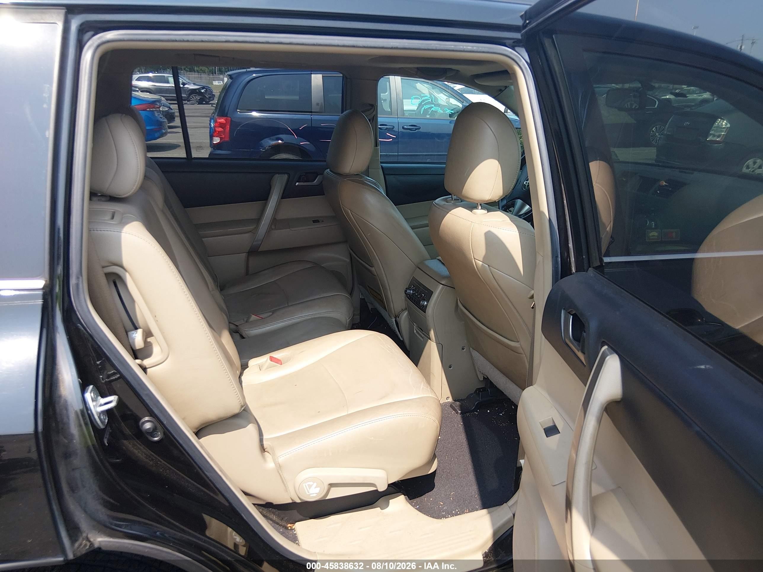 2012 Toyota Highlander Se V6 Black vin: 5TDBK3EHXCS132767