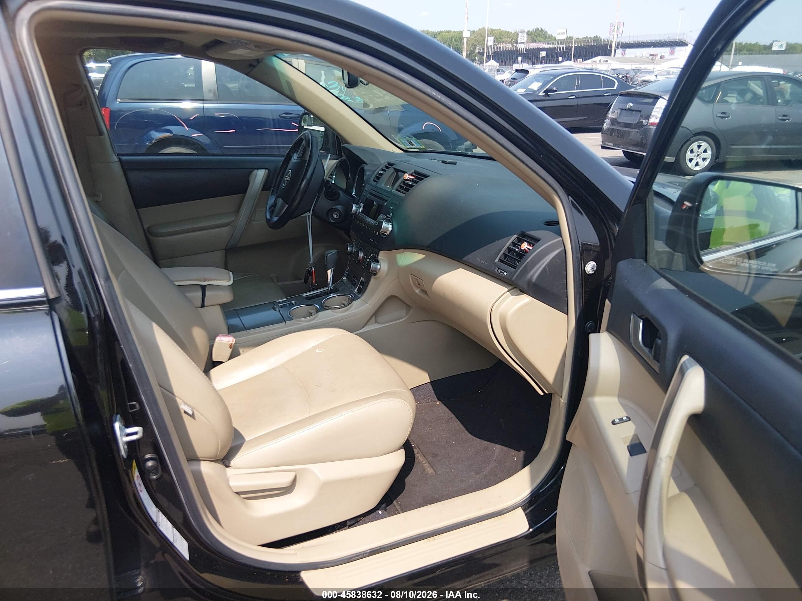 2012 Toyota Highlander Se V6 Black vin: 5TDBK3EHXCS132767