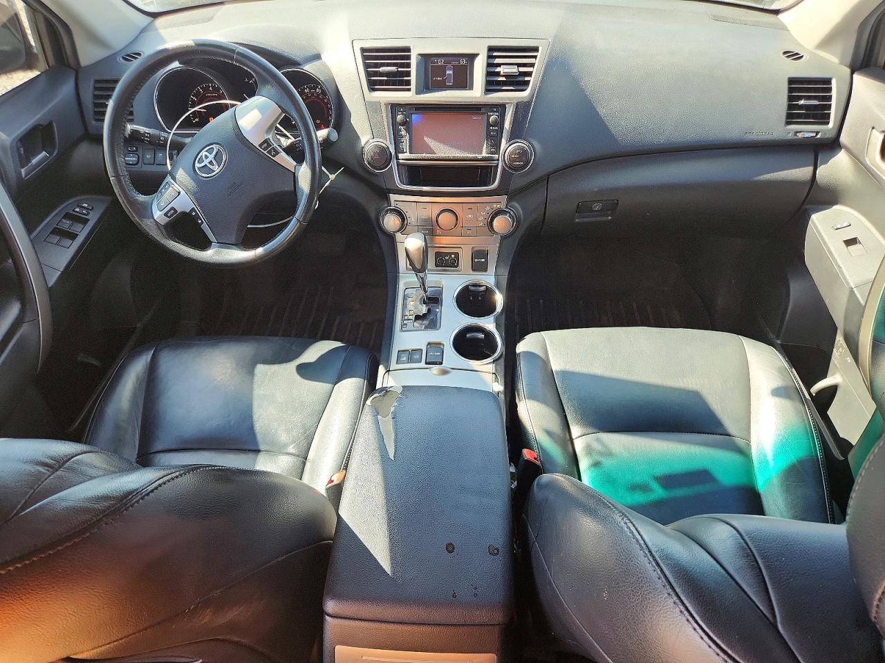 2013 Toyota Highlander Se Gray vin: 5TDBK3EHXDS193084