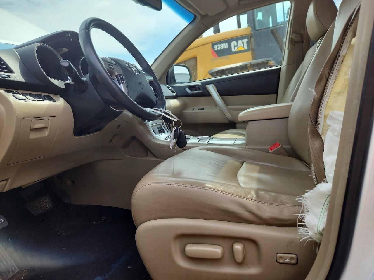 2013 Toyota Highlander Se White vin: 5TDBK3EHXDS207856