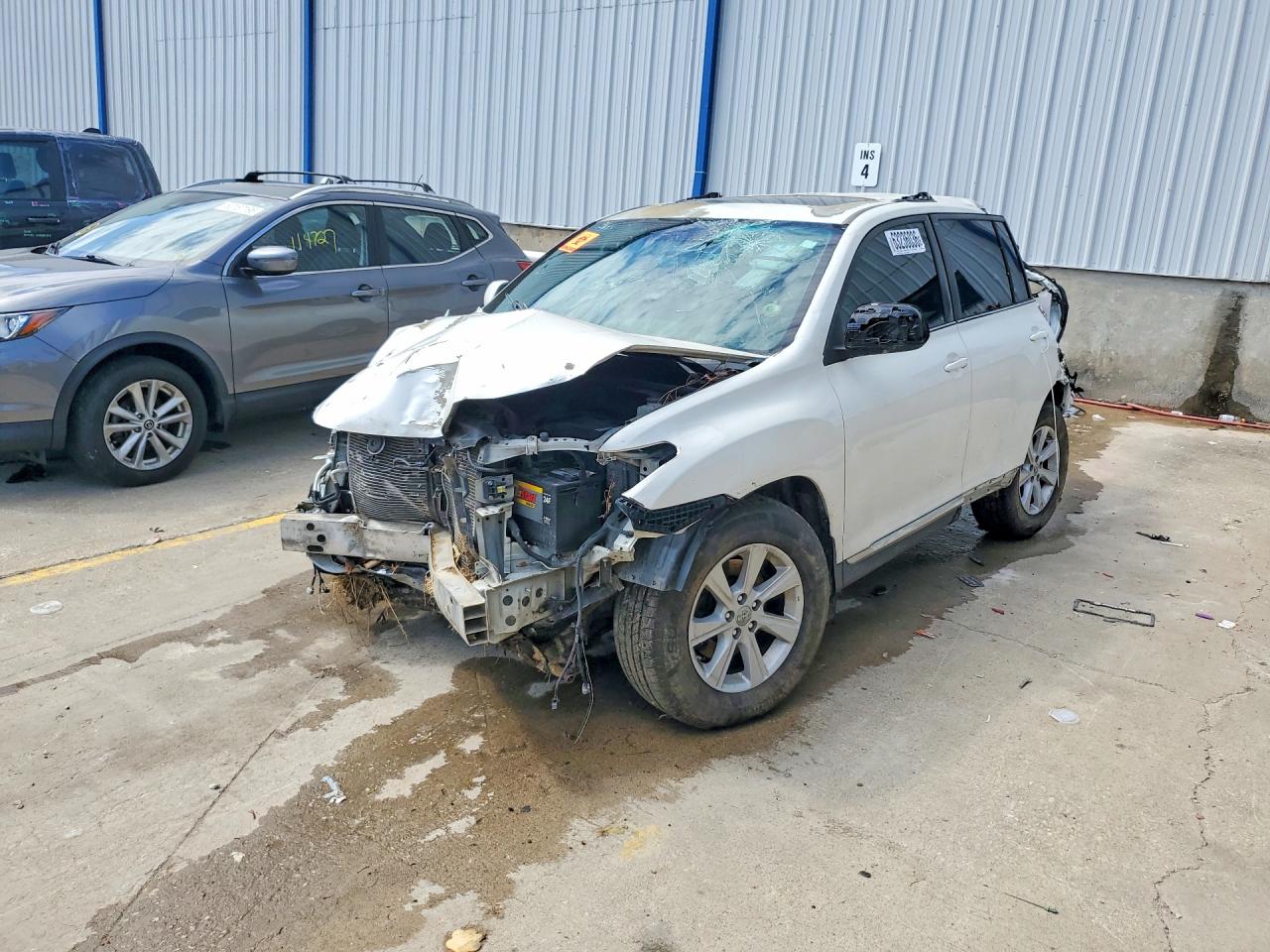 2013 Toyota Highlander Se White vin: 5TDBK3EHXDS219361