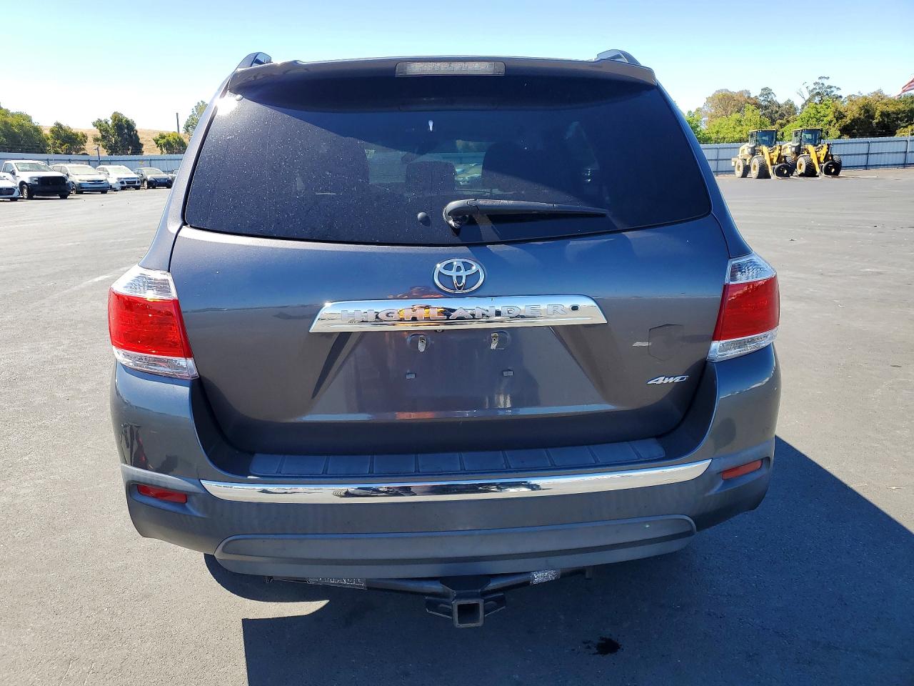 2013 Toyota Highlander Plus Gray vin: 5TDBK3EHXDS221451