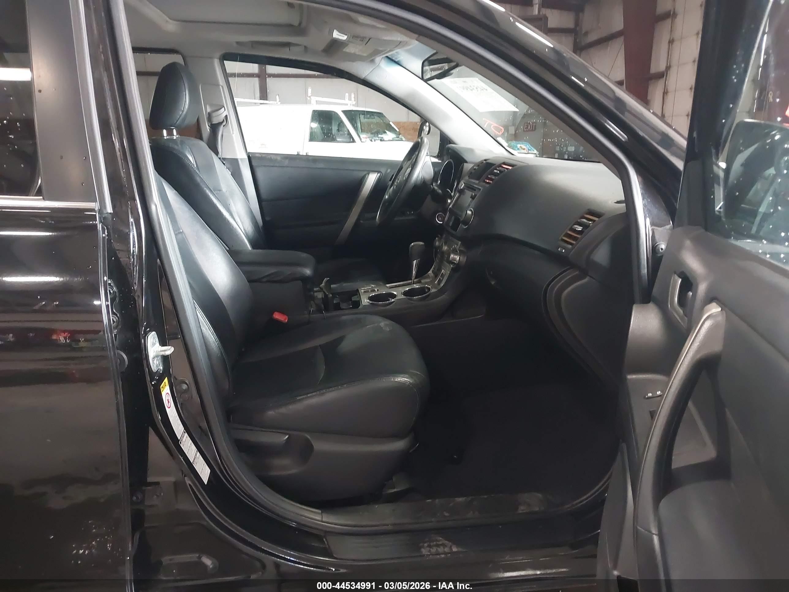 2013 Toyota Highlander Se V6 Черный vin: 5TDBK3EHXDS234295