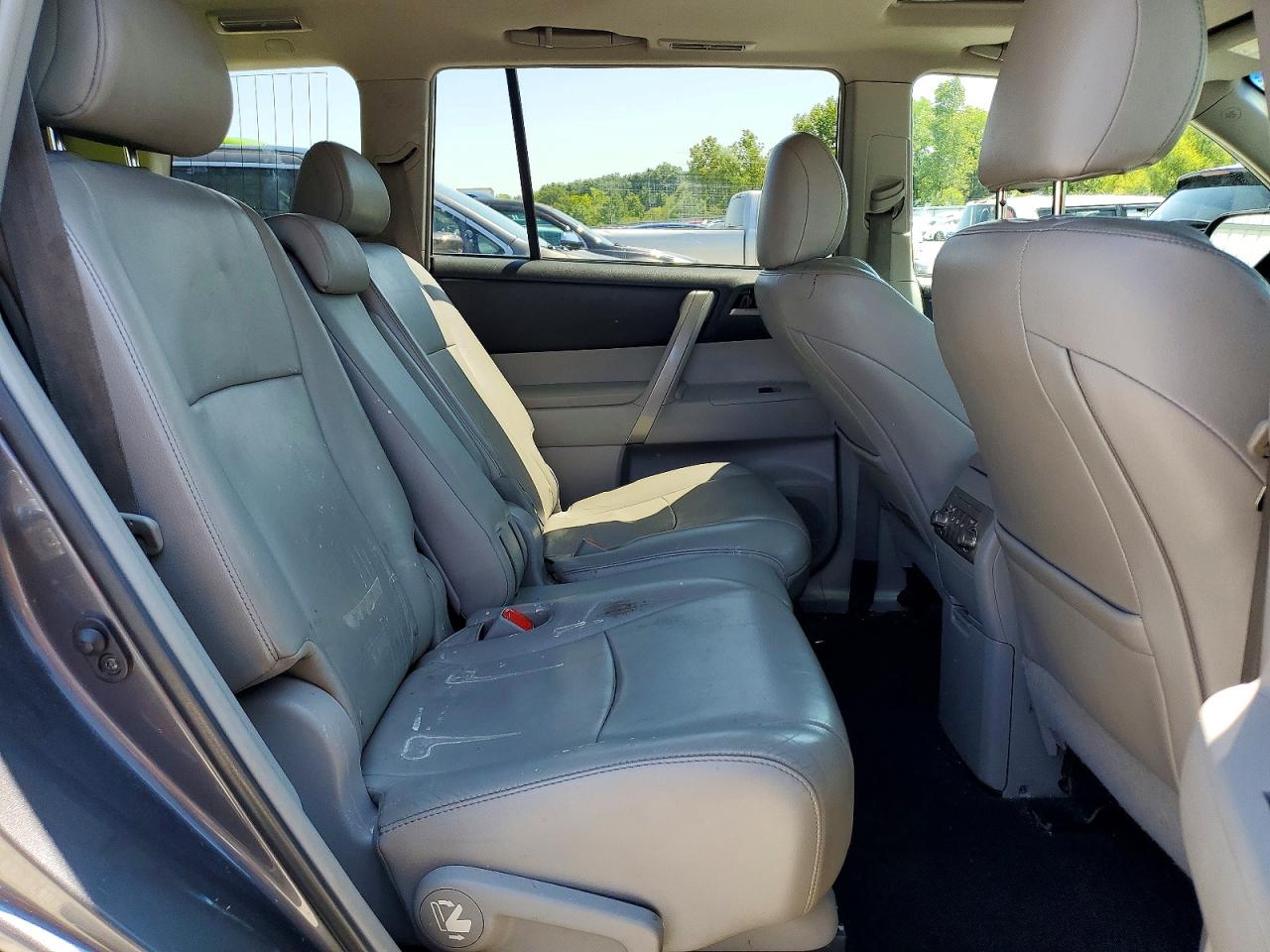2013 Toyota Highlander Se Gray vin: 5TDBK3EHXDS238296