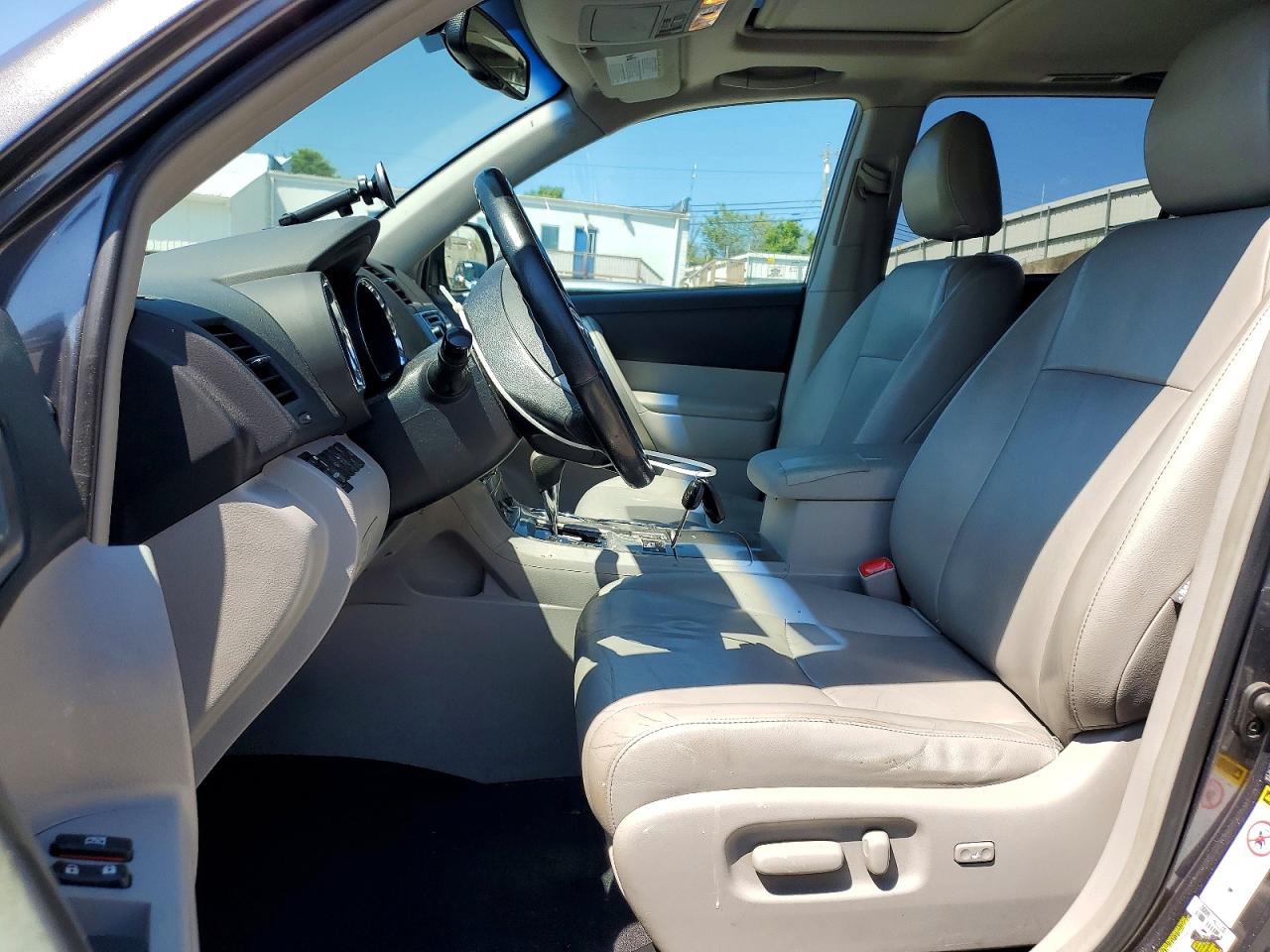 2013 Toyota Highlander Se Gray vin: 5TDBK3EHXDS238296