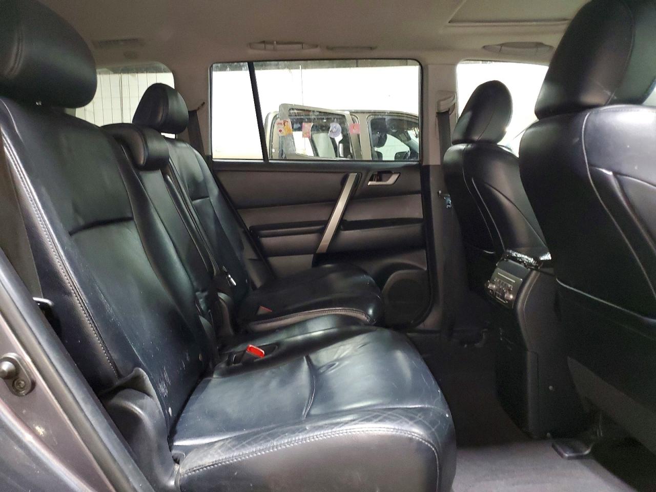 2013 Toyota Highlander Se Gray vin: 5TDBK3EHXDS253395