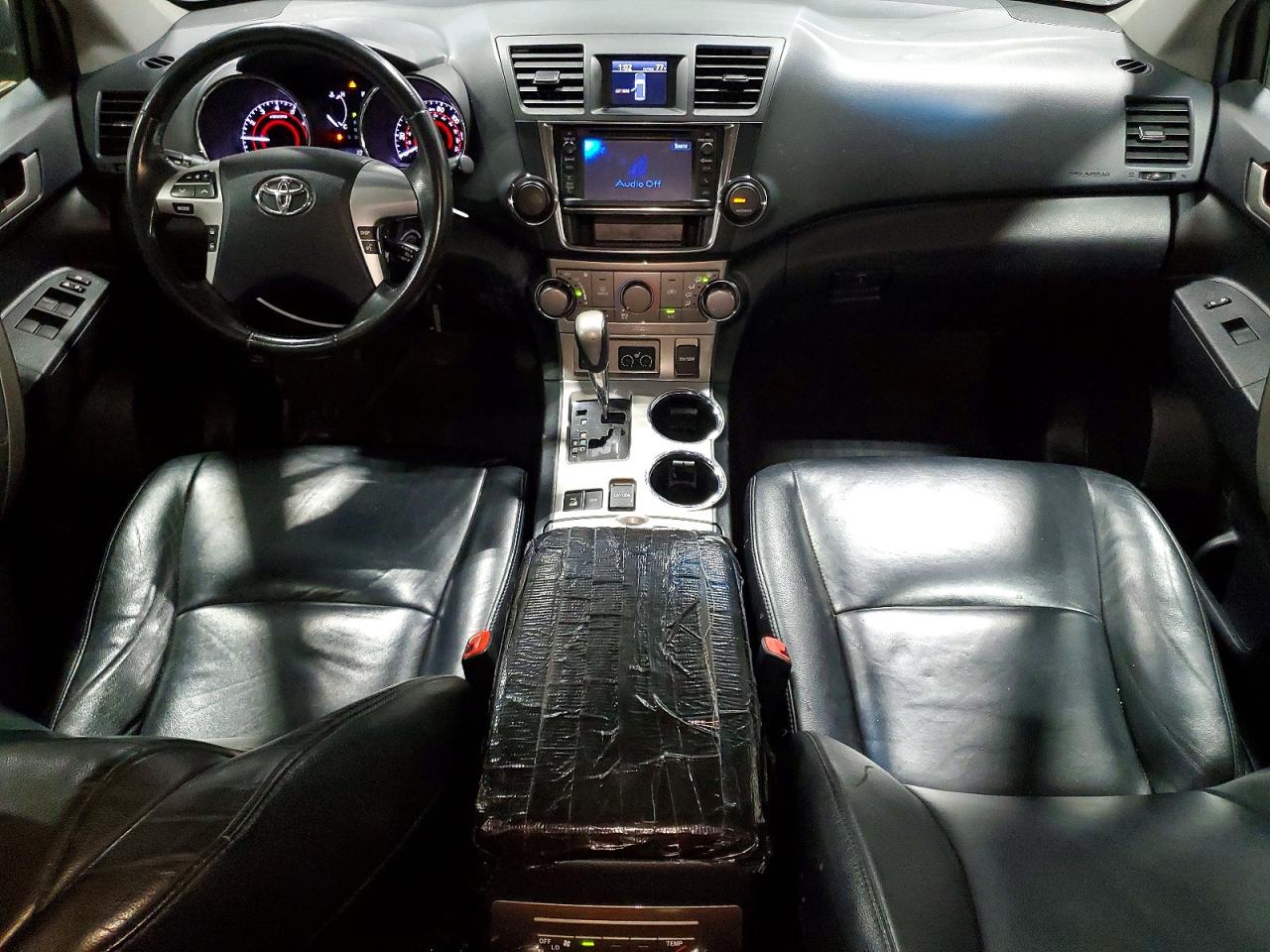 2013 Toyota Highlander Se Gray vin: 5TDBK3EHXDS253395