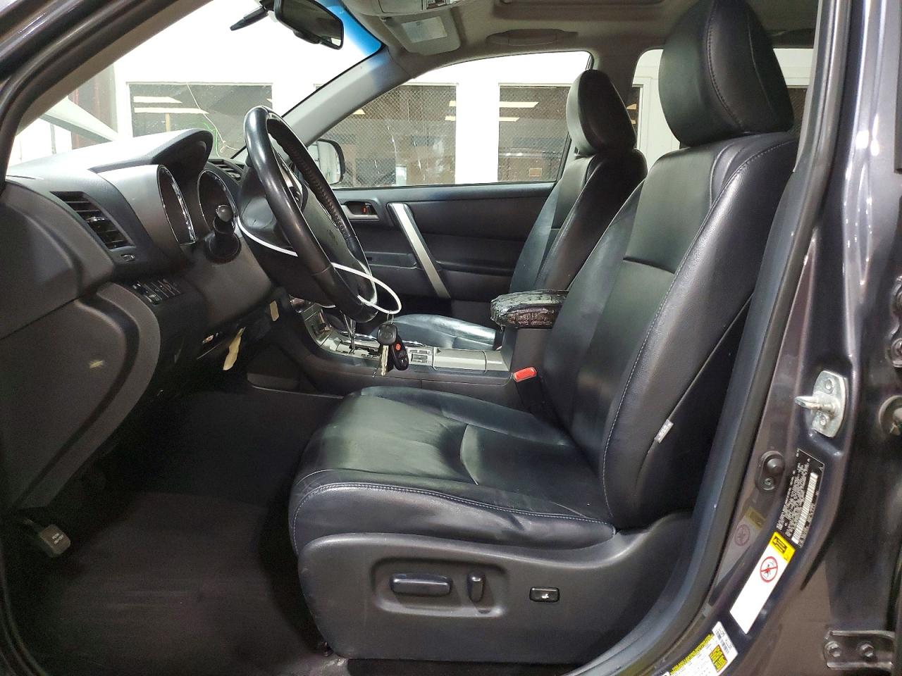 2013 Toyota Highlander Se Gray vin: 5TDBK3EHXDS253395